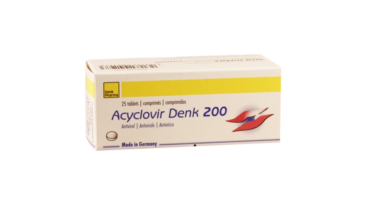 აციკლოვირი-დენკი ტაბ.200მგ.N25