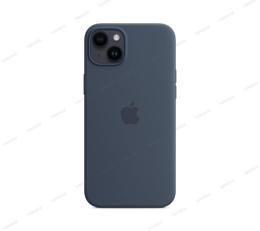 MPT53ZM/A iPhone 14 Plus Silicone Case with MagSafe – Storm Blue Model A2911