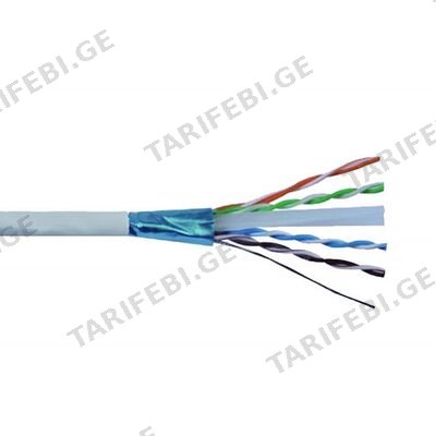 ქსელის კაბელი CAT 6 F/UTP 4x2x23 AWG-CU - PE DATA / LAN CABLE/11.474