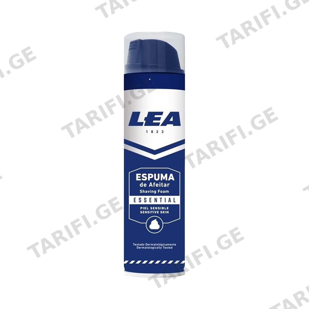 საპარსი ქაფი Essential 250 მლ 5100 ლეა - Lea
