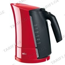 BRAUN WK300RD 1.7ლ ელექტრო ჩაიდანი