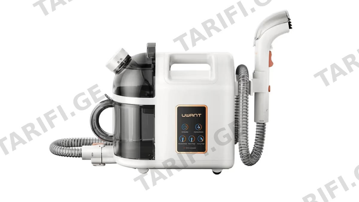 ქიმწმენდის აპარატი Uwant B200, 1900W, 1.5L, Multiple Spot Cleaner, White