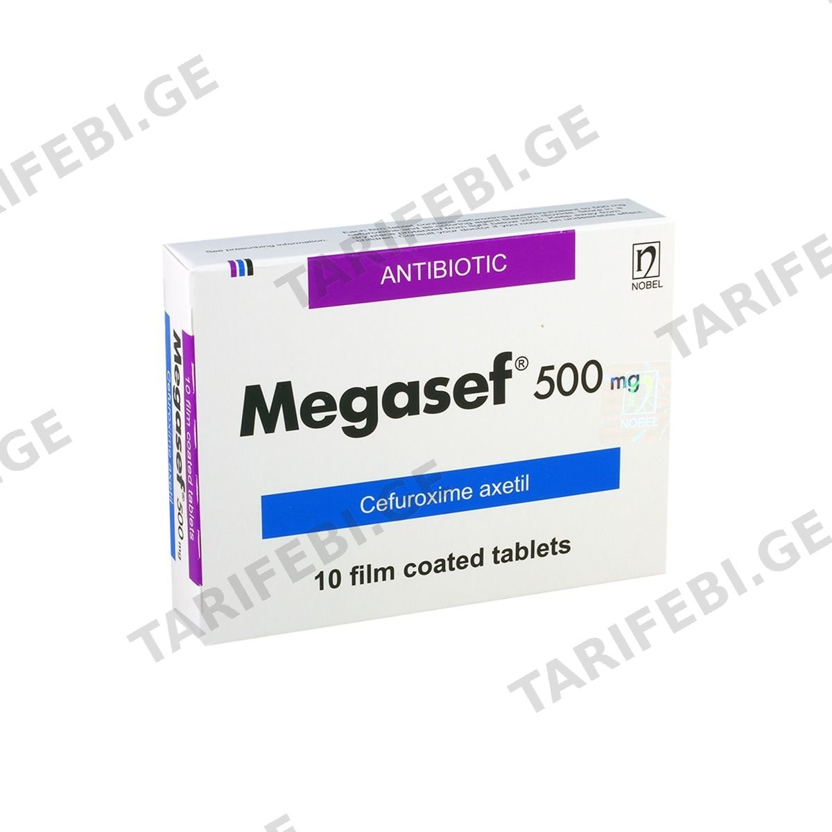 მეგასეფი - Megasef ტაბ 500მგ N10