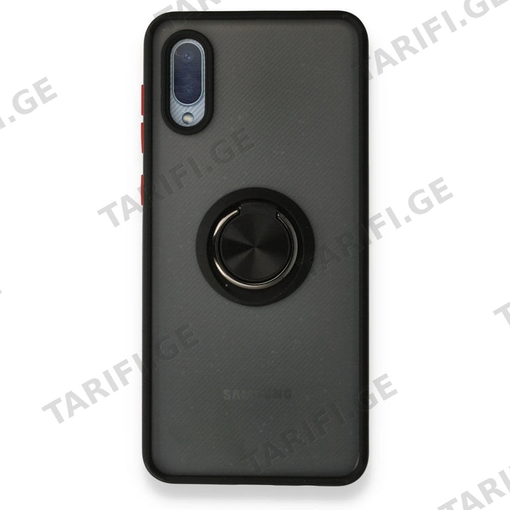 Samsung Galaxy A02, Galaxy M02 Montreal Ring სილიკონის ქეისი ბეჭდით