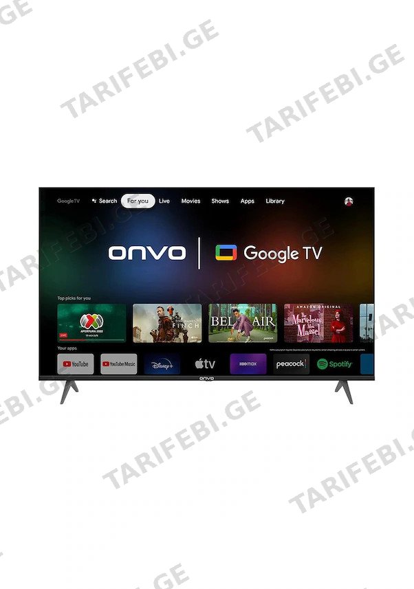 Onvo 50'' OVF9000UQ Google TV