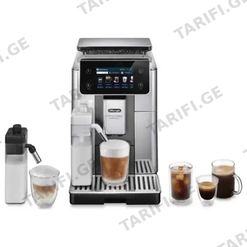 ყავის აპარატი ავტომატური DELONGHI ECAM630.75.TSM PRIMADONNA AROMATIC 19 ბარი