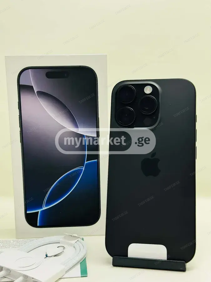 Apple iPhone 16 Pro 256GB-გარანტიით,განვადებით