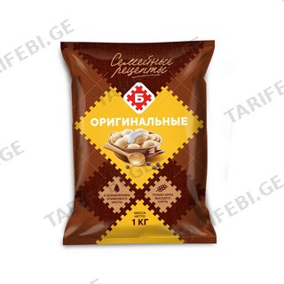 პილმენი "ოჯახური ორიგინალი" 1000 გრ, "Brest Meat"