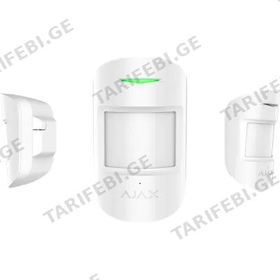 მოძრაობის დეტექტორი AJAX COMBI PROTEC WHITE