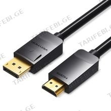 Vention HADBG DP to HDMI Cable 3 მ კაბელი