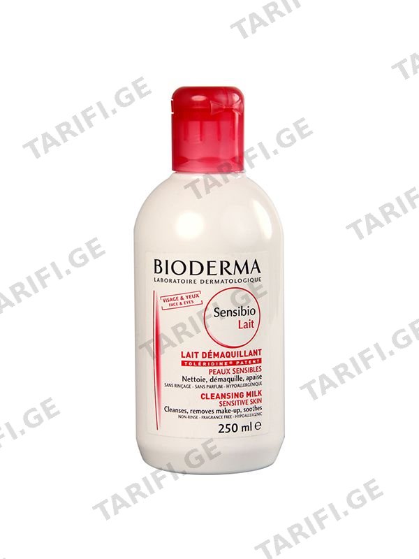 გამწმენდი რძე Sensibio 250მლ 673625 ბიოდერმა - Bioderma