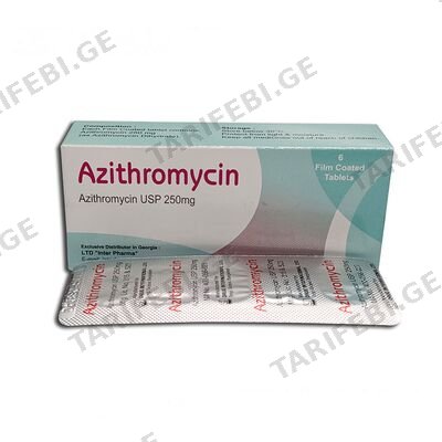 აზიტრომიცინი USP 250მგ #6ტ