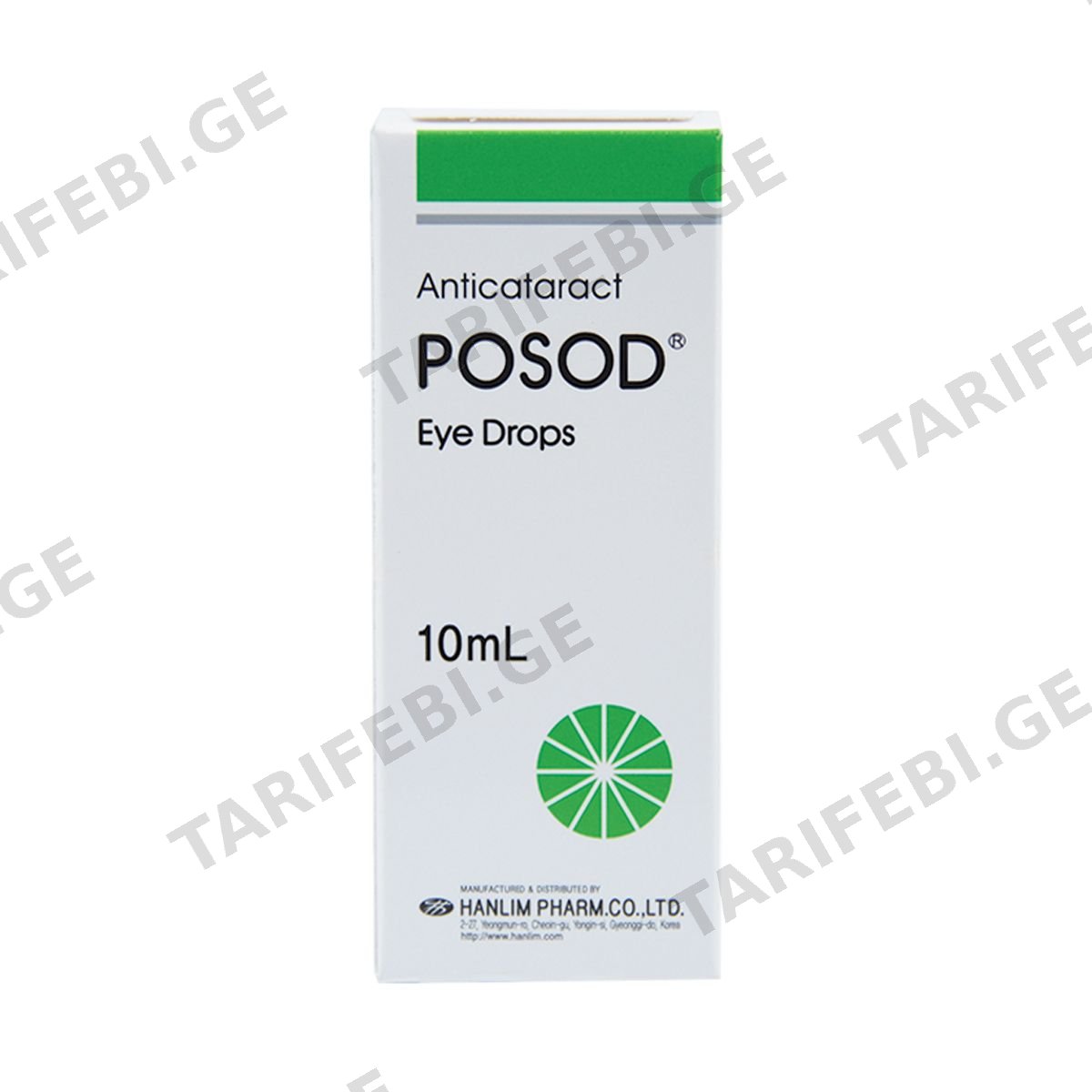 პოსოდი - Posod თვალის წვეთები 10მლ
