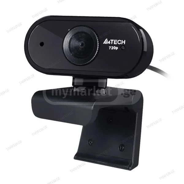 ვებკამერა A4tech PK-825P 720p HD WebCam USB Black