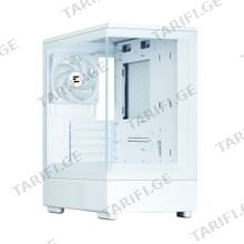 ZALMAN P10WHITE Mini Tower კომპიუტერის ქეისი