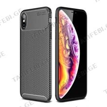 კარბონის ქეისი iPhone Xs Max Focus Carbon Case - შავი