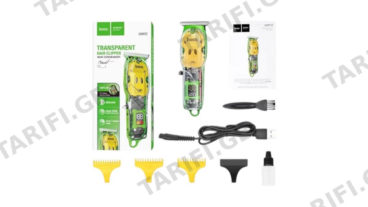 hoco DAR12 Transparent Hair Clipper