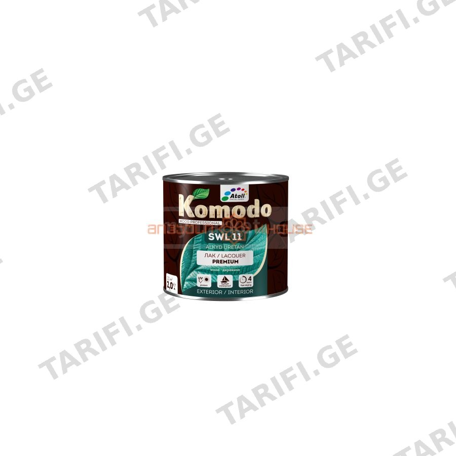 ლაქი SL-42 ნ/მქრქალი COMODO 0,7 ლ.