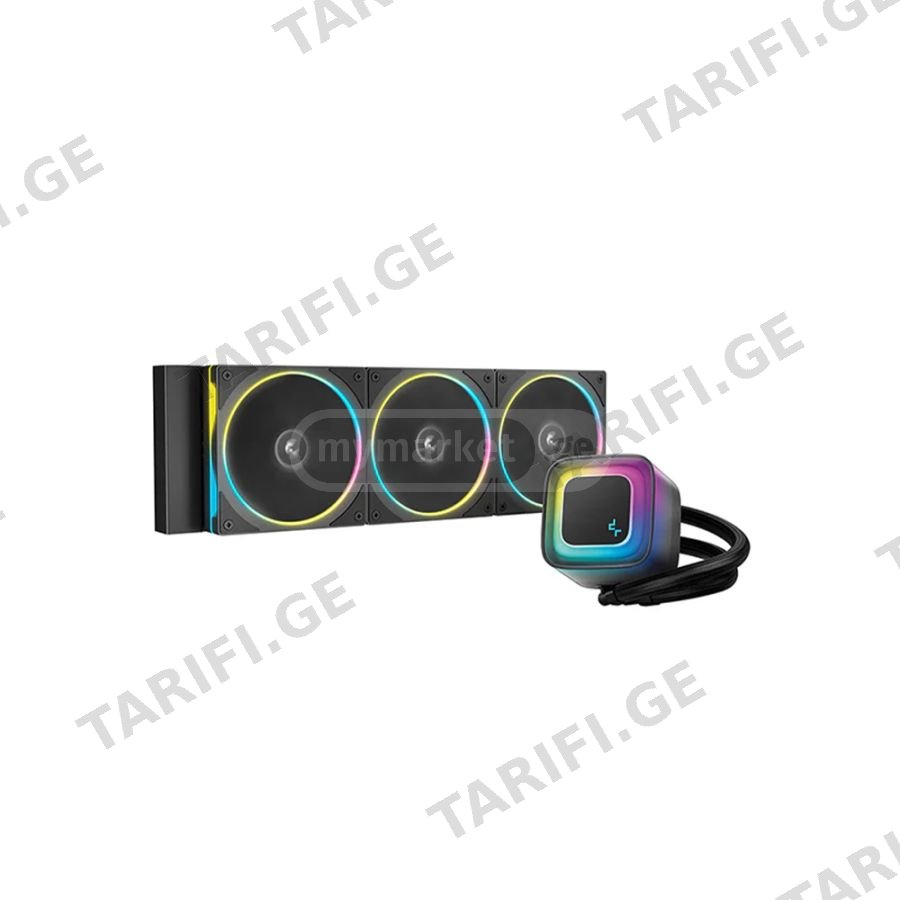 DEEPCOOL LE360 PRO 360mm AIO Liquid CPU Cooler Black