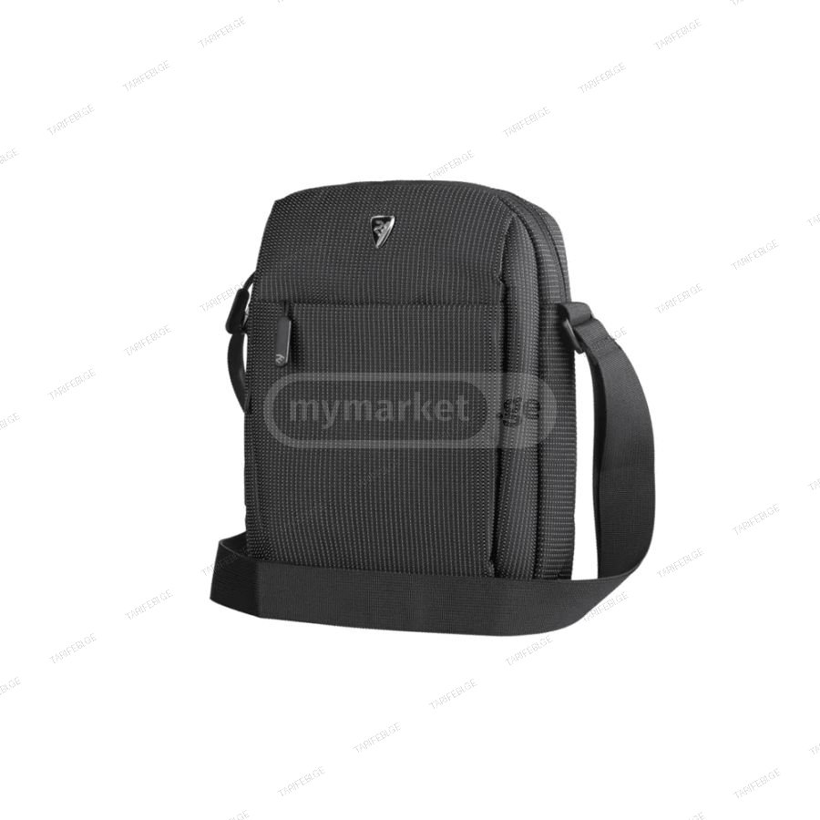 2E, Vertical Bag “Network” 10", Black