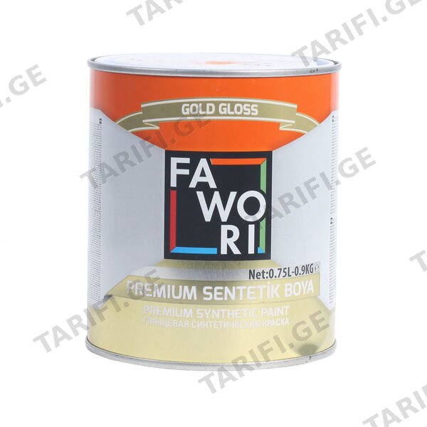 0.75 ლ სინთეტიკური ვარდისფერი საღებავი FAWORI Premium