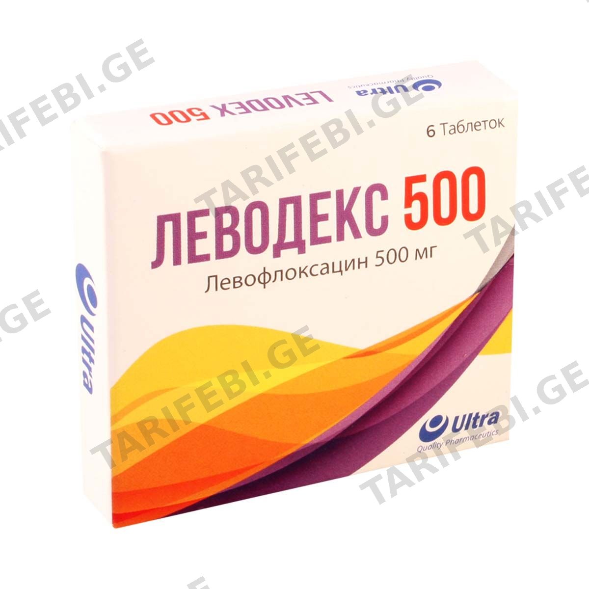 ლევოდექსი 500მგ. 6 ტაბლეტი