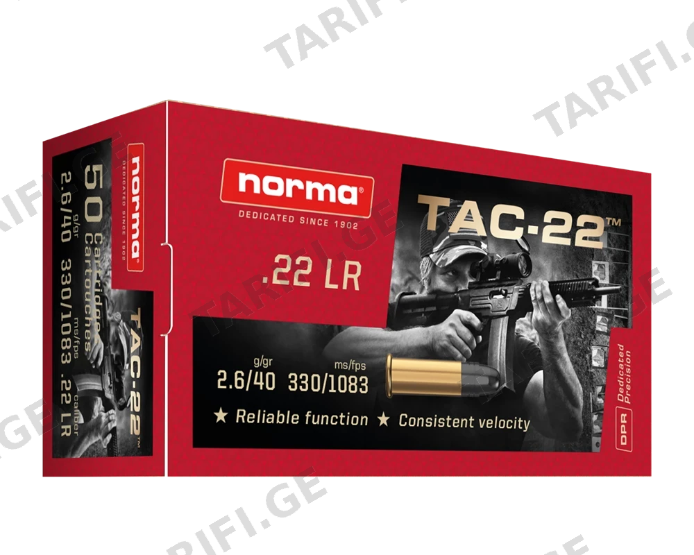 22 NORMA TAC-22