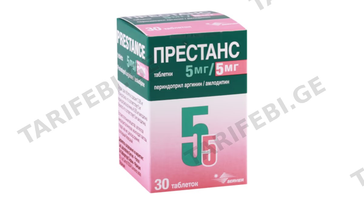 პრესტანსი ტაბ. 5მგ/5მგ.N30