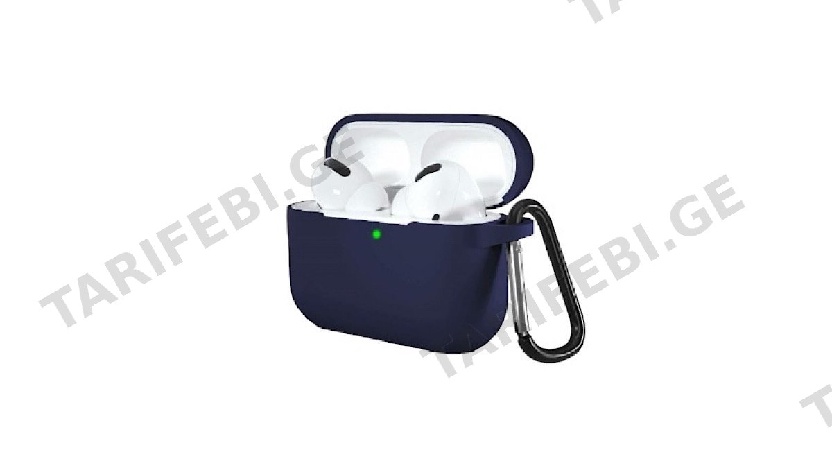 holdit Silicon Case for Airpods Pro Gen 2 მყარი სილიკონის ქეისი მუქი ლურჯი 9991