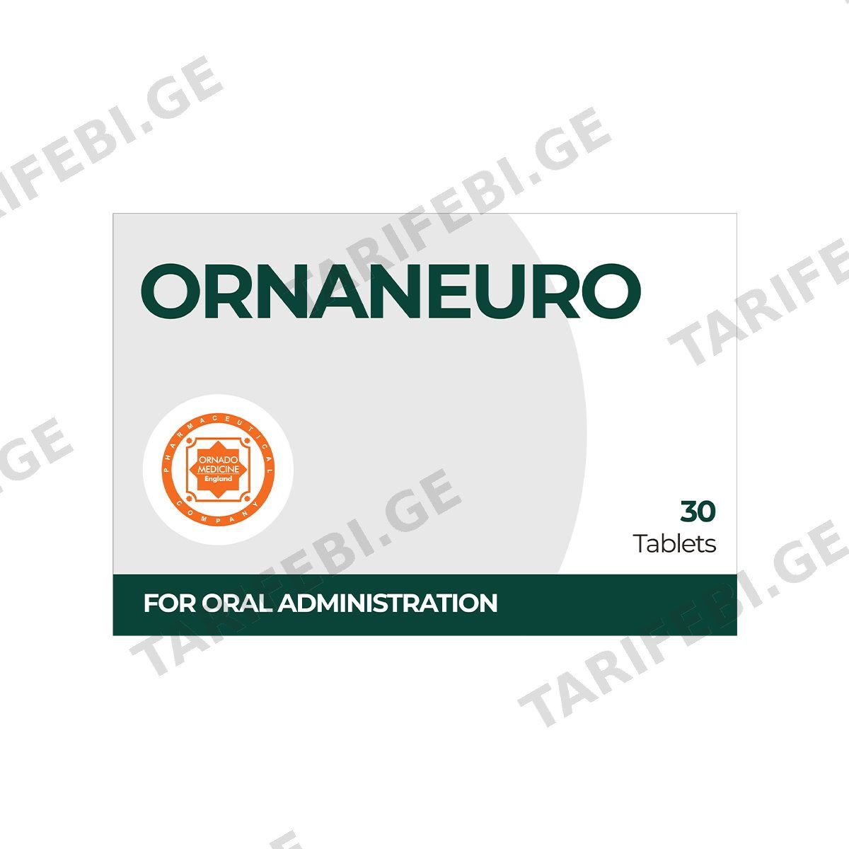 ორნანეირო - Ornaneuro 30 ტაბლეტი