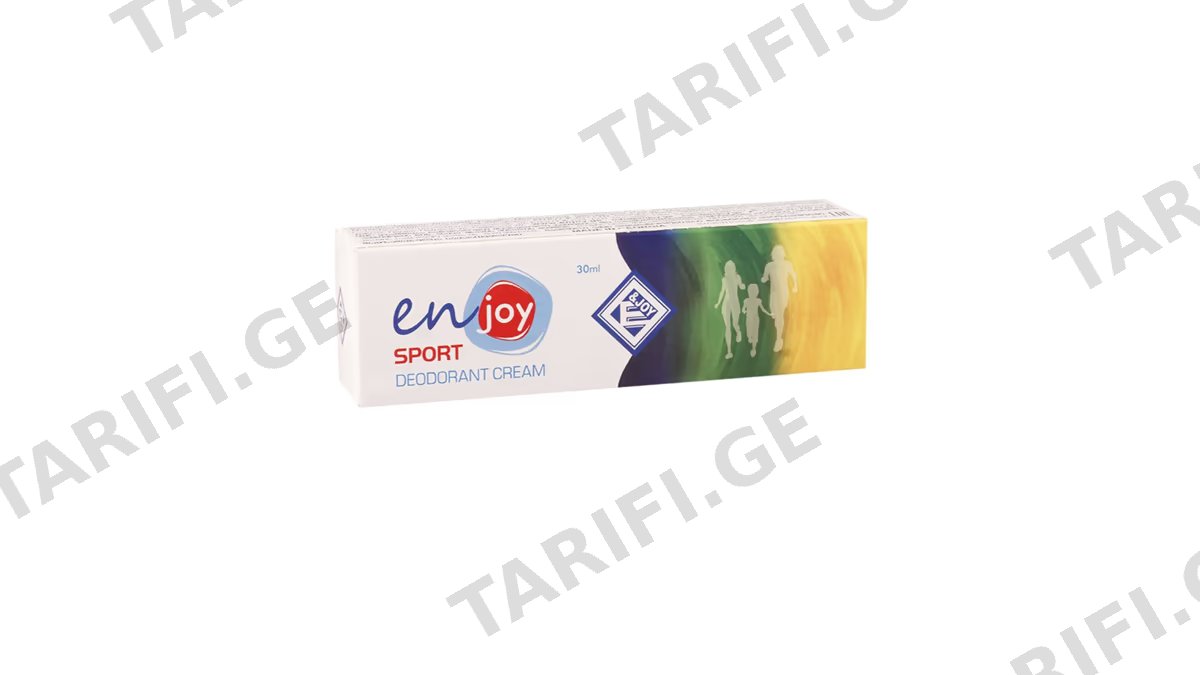 ინჯოი დეო კრემი სპორტი 30მლ *