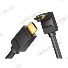 VENTION AAQBJ HDMI Right Angle Cable 270 Degree 5M Black