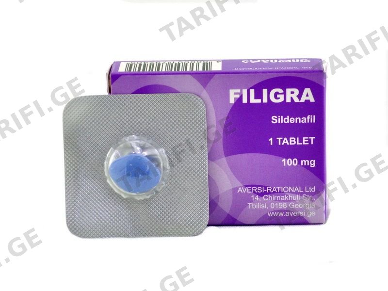 Filigra - ფილიგრა 100მგ 1 ტაბლეტი