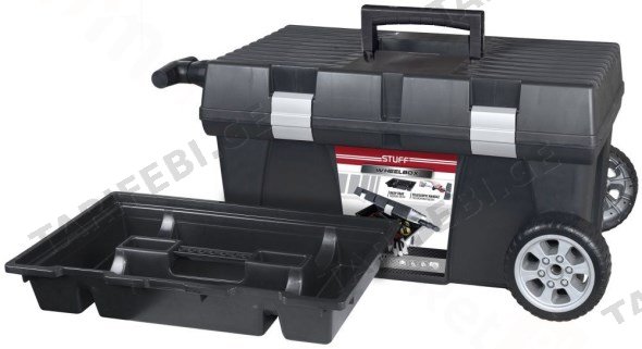 ყუთი ინსტრუმენტებისთვის Patrol Stuf Alu Basic 26" 620X380X330 მმ (SKRW26BALSCZAPG001)