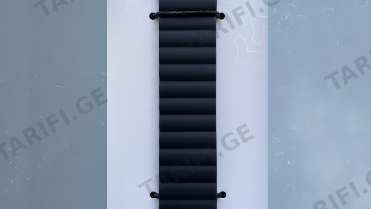 42/44/45/46/49mm Silicone Magnetic Premium Quality Apple Watch Band - Black