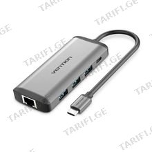 VENTION CNDHB Type-C USB ჰაბი