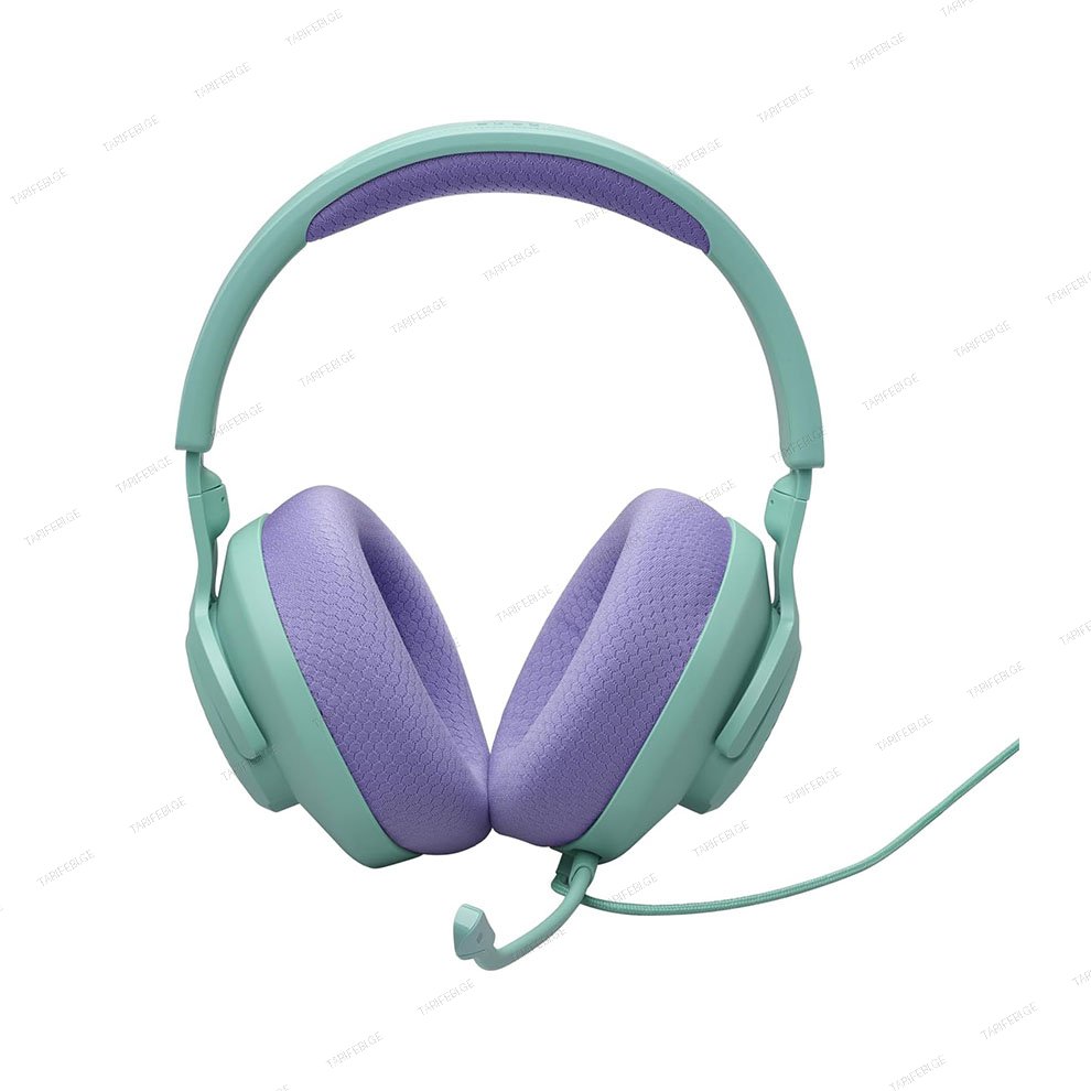 JBL Quantum 100M2 Wired Headphone Cyan