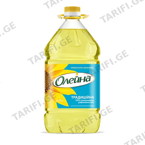 ზეთი მზესუმზირის /ოლეინა/ 5ლ