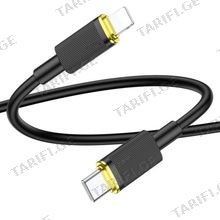 cable U109 iP PD charging data cable Black