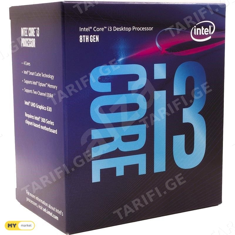 CPU core i3 8300