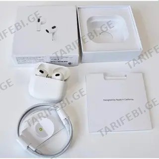 ყურსასმენი Airpods 3rd Generation თეთრი