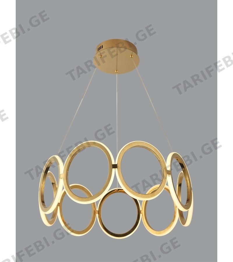ჭაღი LED GZMK-D230404-D600 ფერი. GOLD