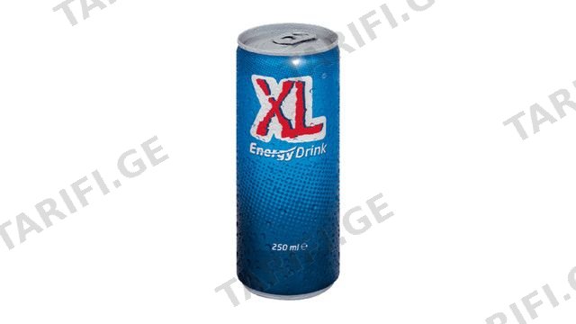 Xl - Ენერგეტიკული Სასმელი - 250 Მლ*24ც/ყ