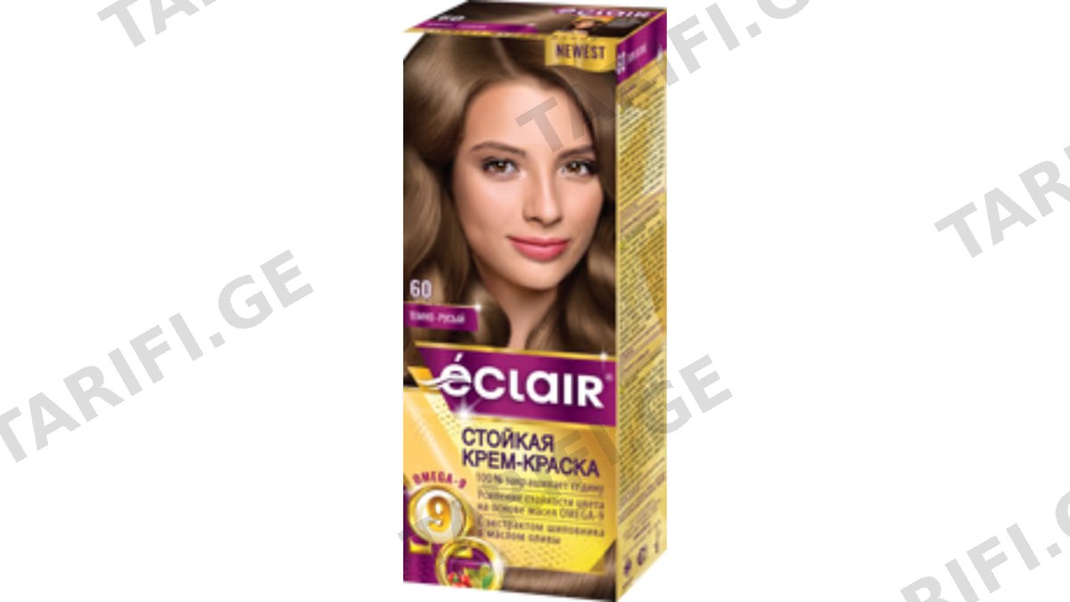 ეკლარი თ/ს Omega 9 3473 მუქი ქერა N60 *