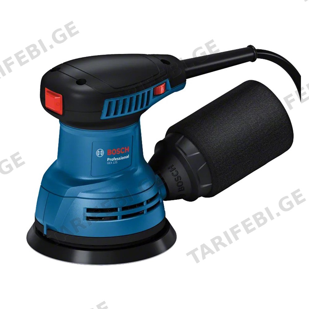 ექსცენტრიული სახეხი მანქანა Bosch GEX 125-1 AE Professional 250W