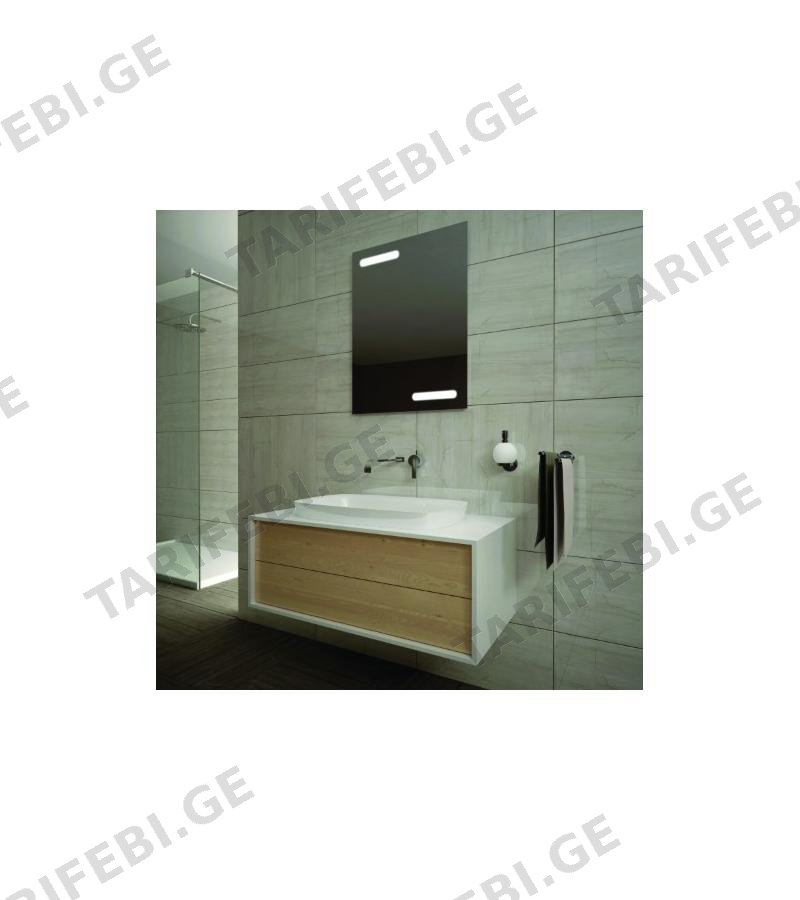 სარკე LED BELLA განათებით 50*70 LD-1161 მწარ. ROKO