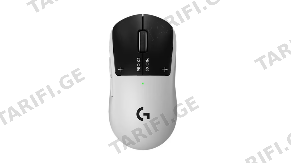 მაუსი Logitech L910-007776 PRO X2 SUPERSTRIKE, Wireless, USB, Gaming Mouse, Black/White