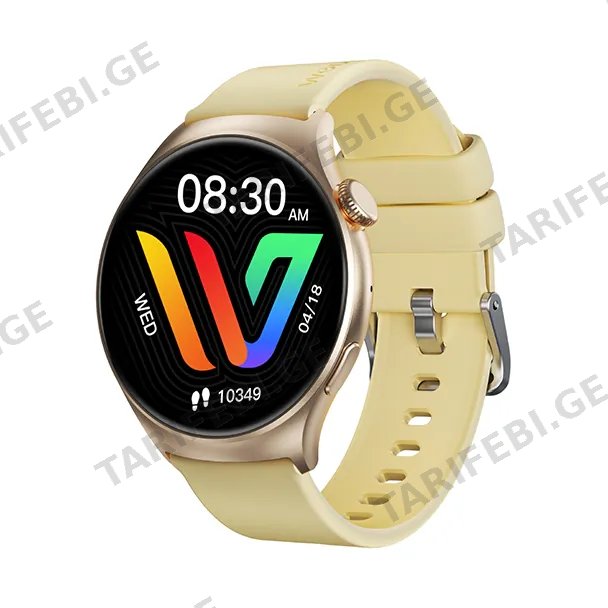 სმარტ საათი Weofly Curve Gold