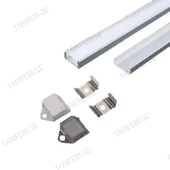 პროფილის ნაკრები LED ლენტის V-TAC 3370 VT 9327 2000 მმ