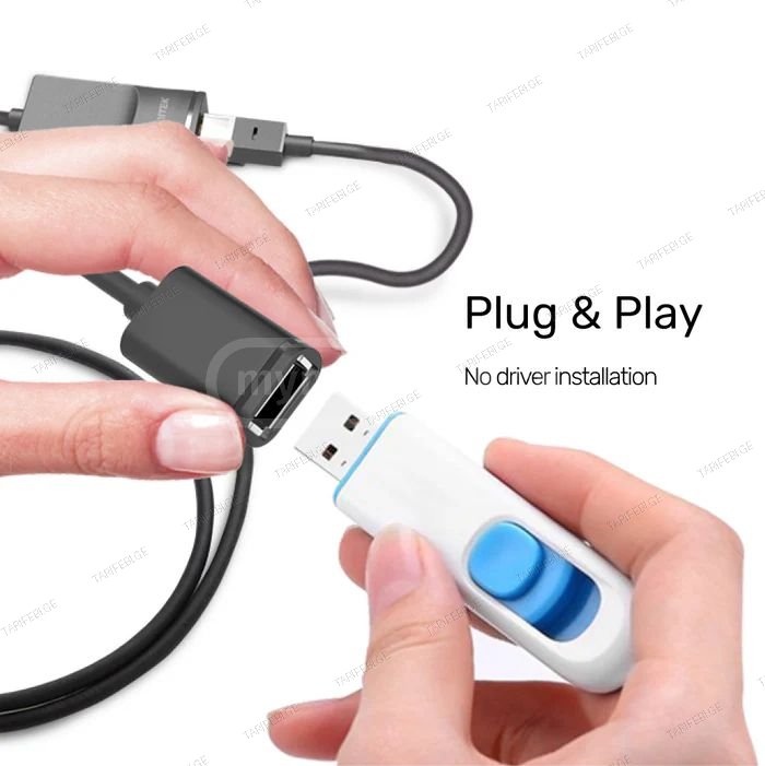 USB Extender 60M USB დამაგრძელებელი 60 მეტრზე Y-UE01001
